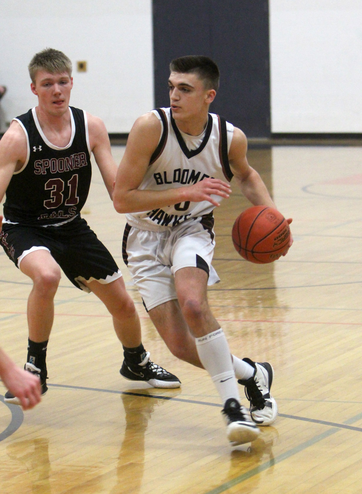 Spooner at Bloomer boys basketball 1-31-22